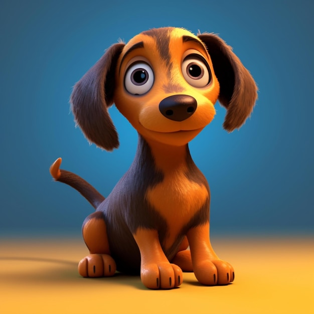 Cute dachshund puppy