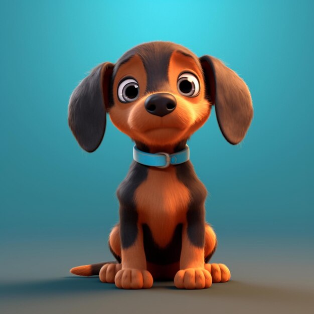 Cute dachshund puppy