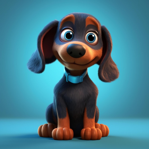 Cute dachshund puppy