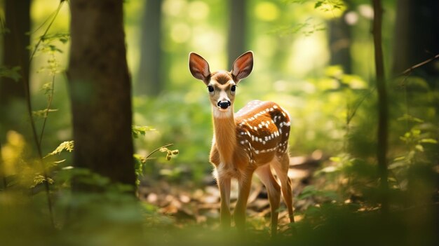 사진 자연 서식지에서 귀여운 사