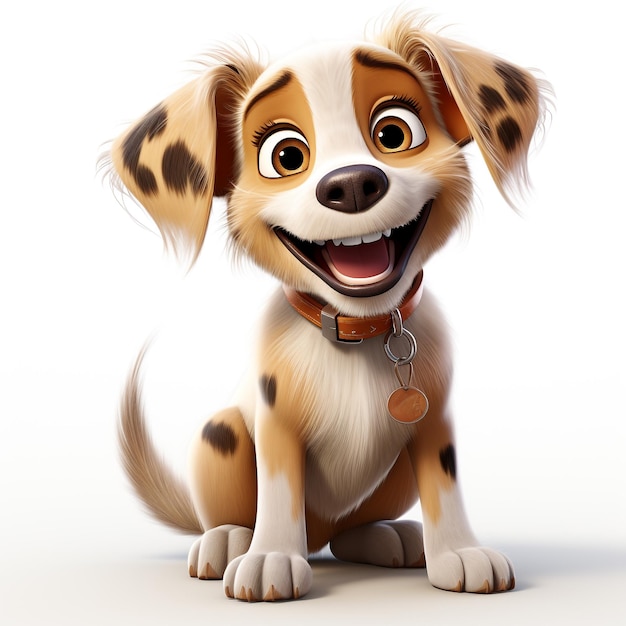 Cute dog cartoon