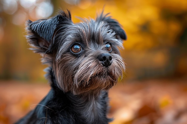 可愛い犬の肖像画の壁紙