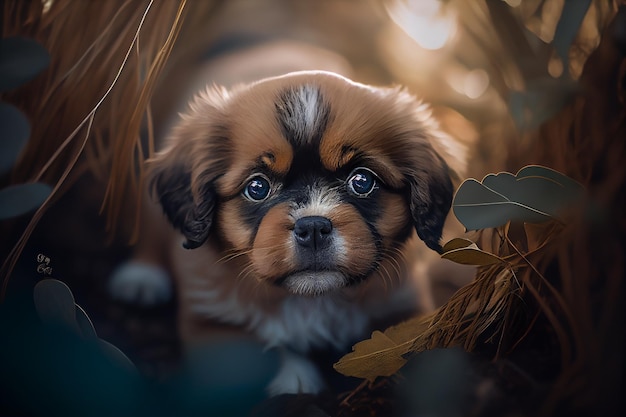 かわいい犬 子犬 子犬