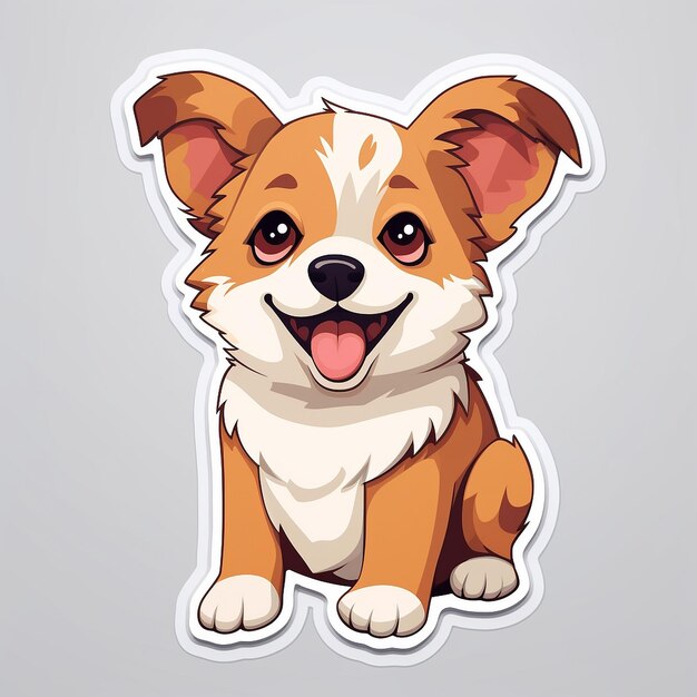 Cute Dog Sticker