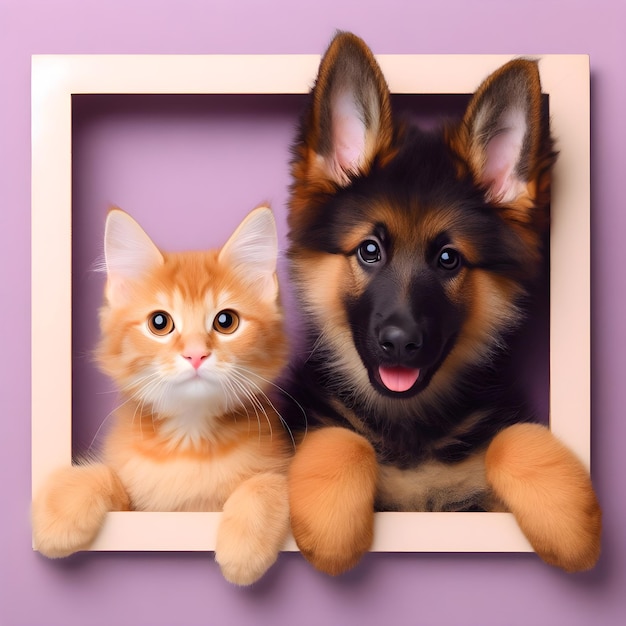 Cute dogs and cats