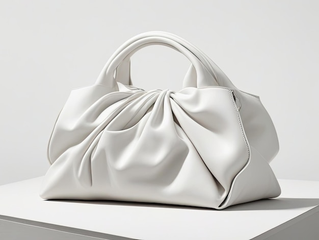 cute Double fold bag Mariela style clam Generative AI