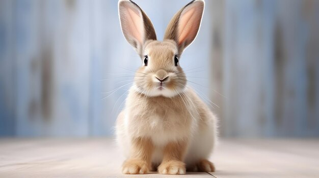 Cute Easter bunny rabbit