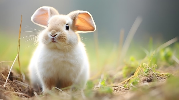 Милый пасхальный кролик