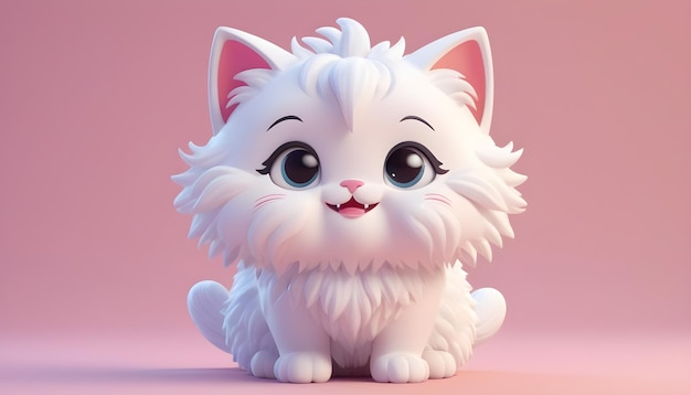 Cute fantasy cat