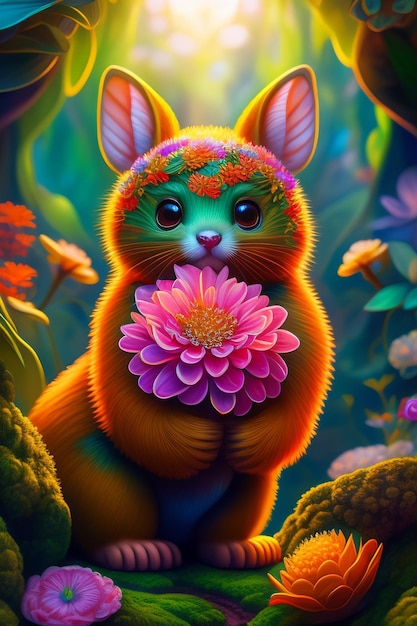 Cute fantasy creature