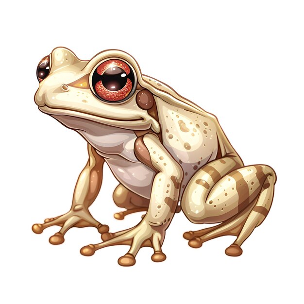 Photo cute frog clipart