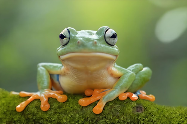 Cute frog