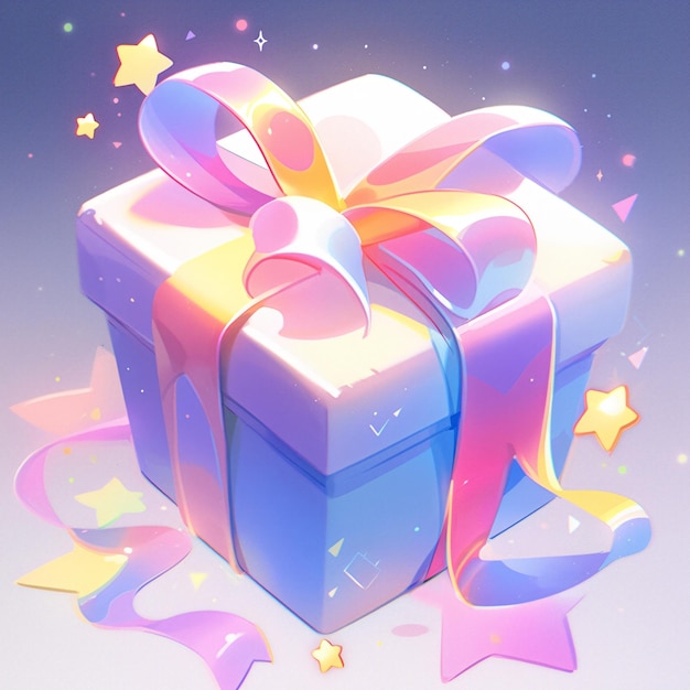 cute game gift icon