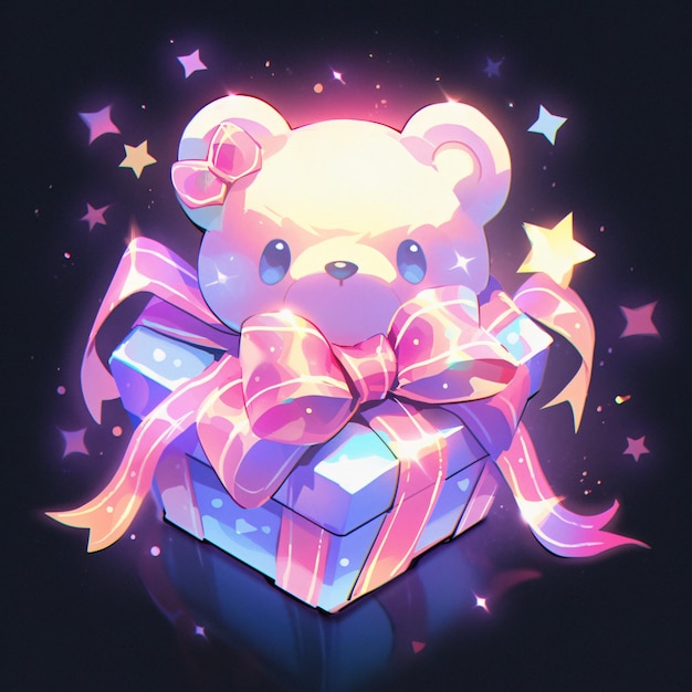 cute game gift icon