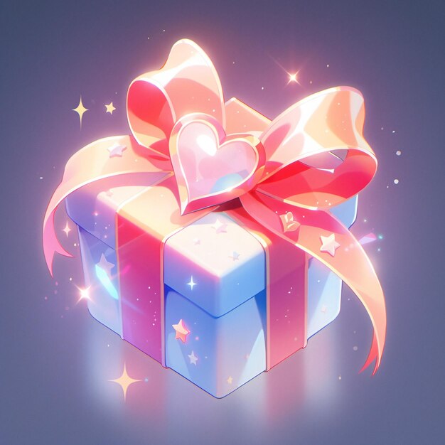 Cute game gift icon