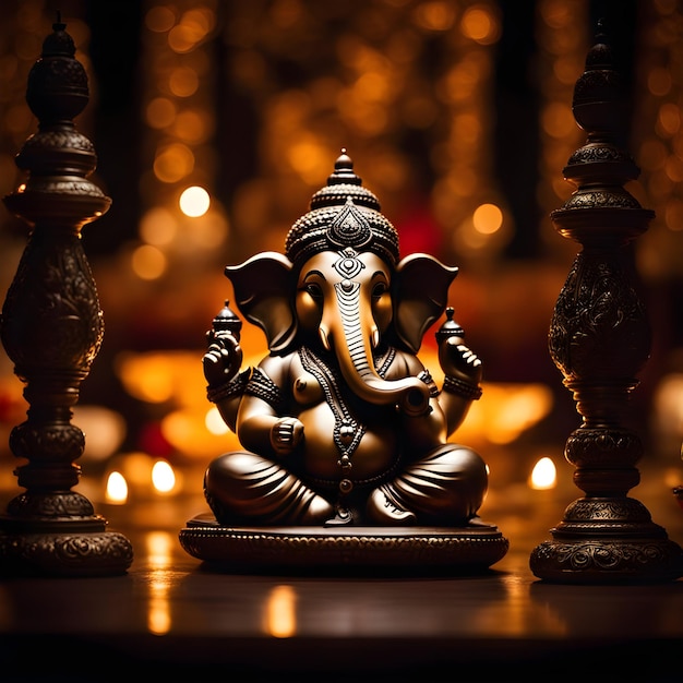 Foto cute ganesha