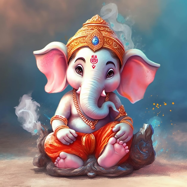 Cute Ganesha