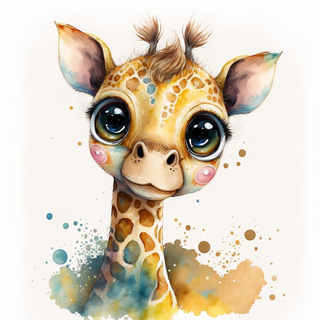 Cute Giraffe Chibi 19