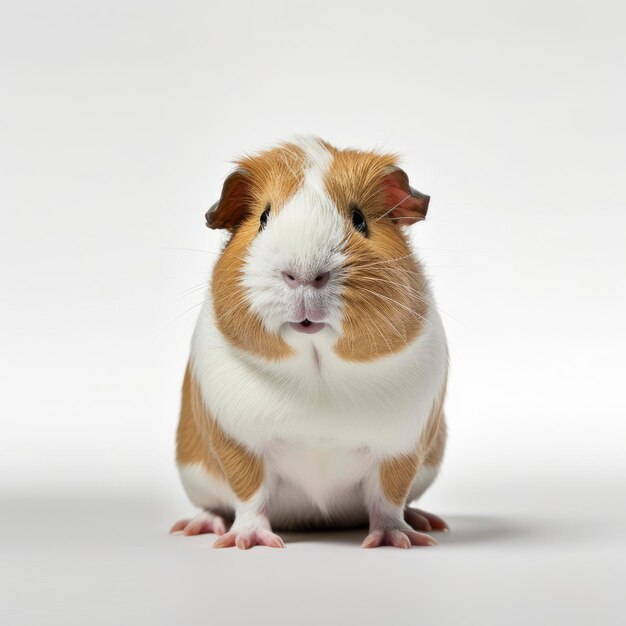 A cute guinea pig posing