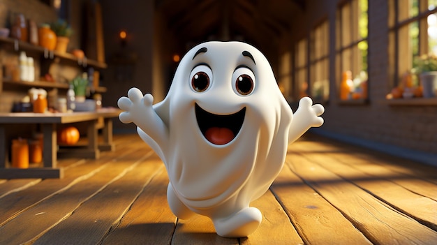 _Cute_halloween_cartoon_white_boo_ghost_