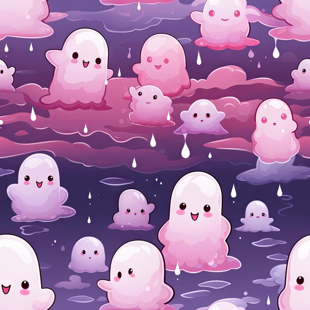 Cute Halloween design pattern