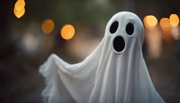 a cute Halloween ghost