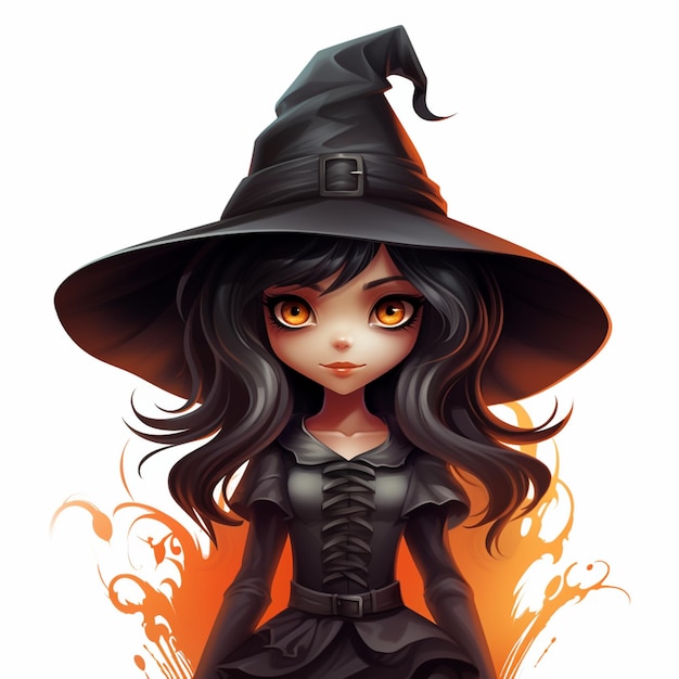 cute halloween witch