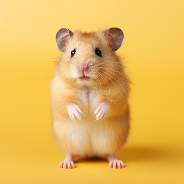 Cute Hamster solo portrait