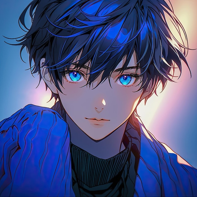 Premium AI Image  Cute and Handsome anime boy