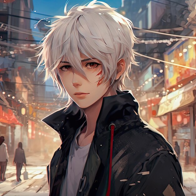 Premium AI Image  Cute and Handsome anime boy