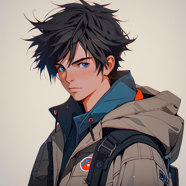 Premium AI Image  Cute and Handsome anime boy