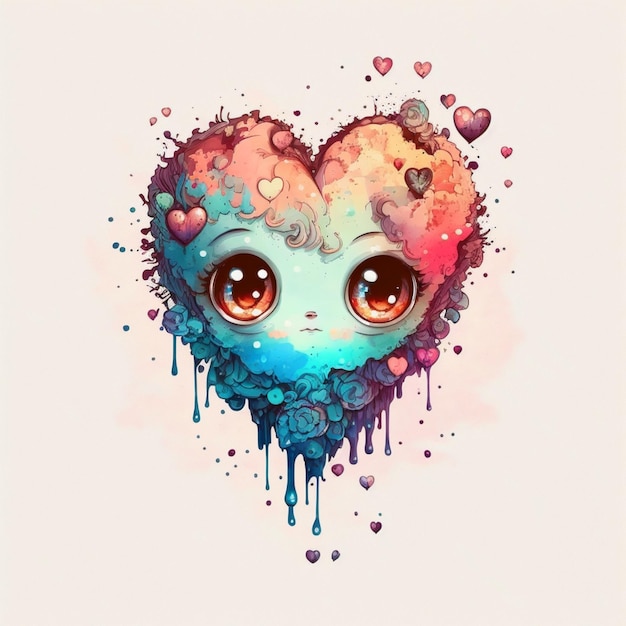 Cute Heart Chibi 1