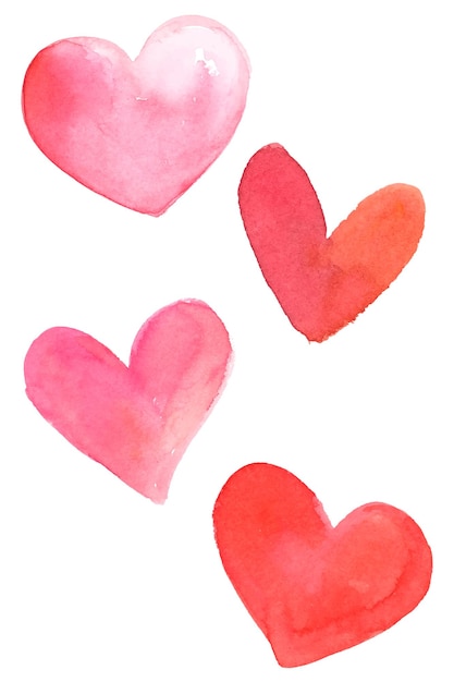 cute heart sticker set png valentine day edition
