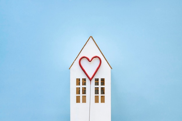 cute heart toy house