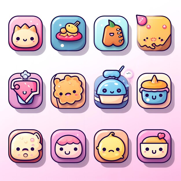 Photo cute icons