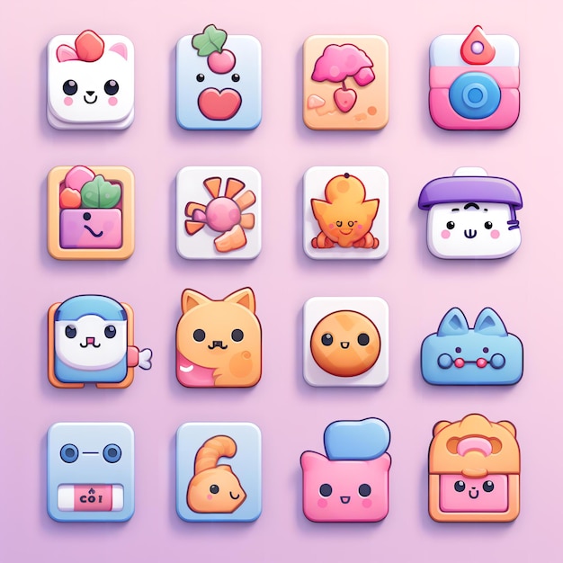 Photo cute icons