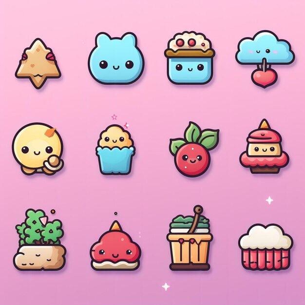 Photo cute icons