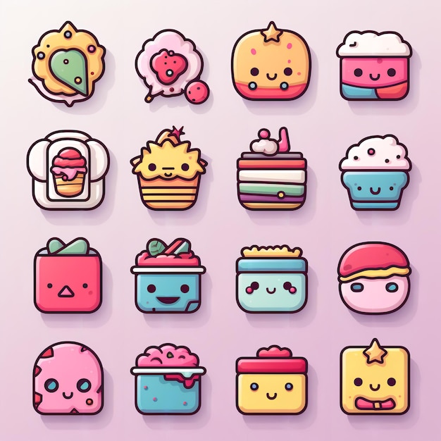 Photo cute icons