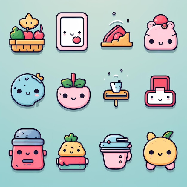 Photo cute icons