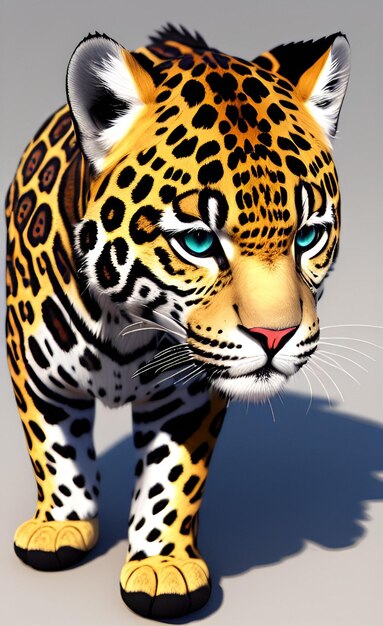 cute jaguar