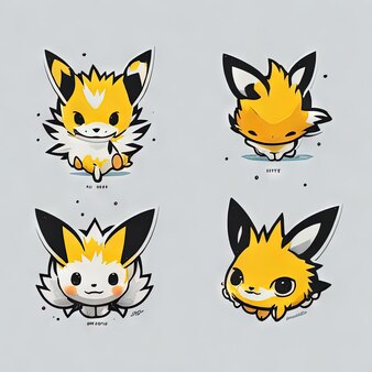 How to Draw Fennekin from Pokemon Cute Chibi Kawaii Easy Step by Step  Drawing for Kids 