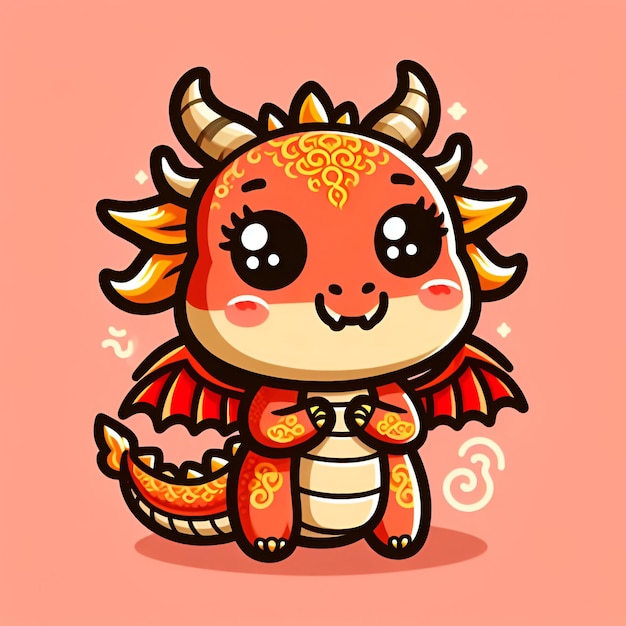 Cute Kawaii Dragon