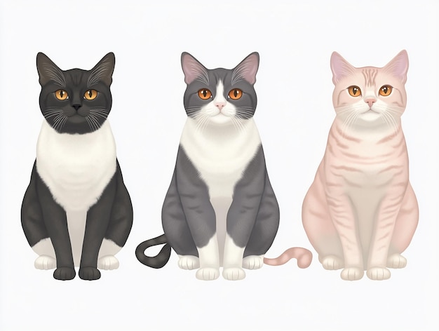 可愛い子猫のクローズアップ
