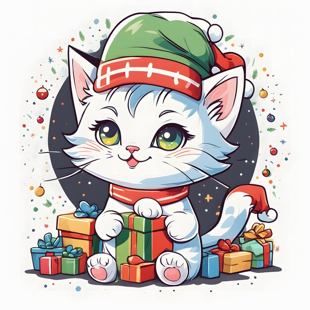 Photo cute kitten clipart