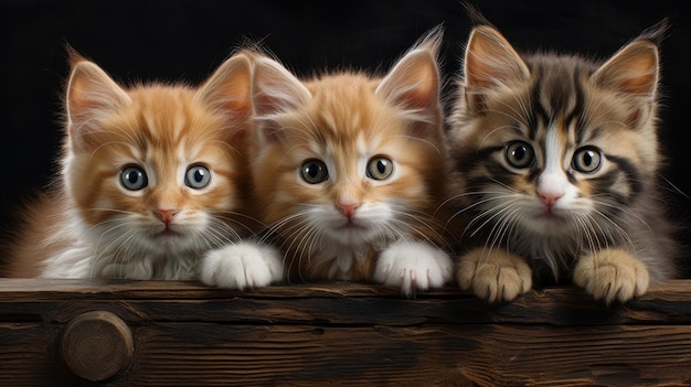 かわいい子猫 かわいい猫と猫