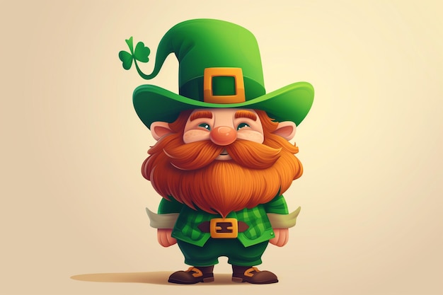 Cute Leprechaun illustration character