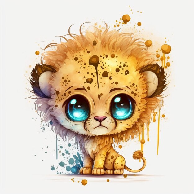 Cute Lion Chibi 15