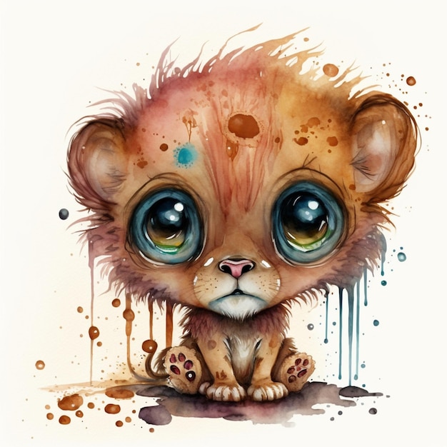 Cute Lion Chibi 8