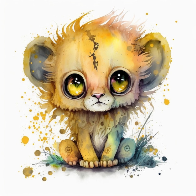 Cute Lion Chibi 9