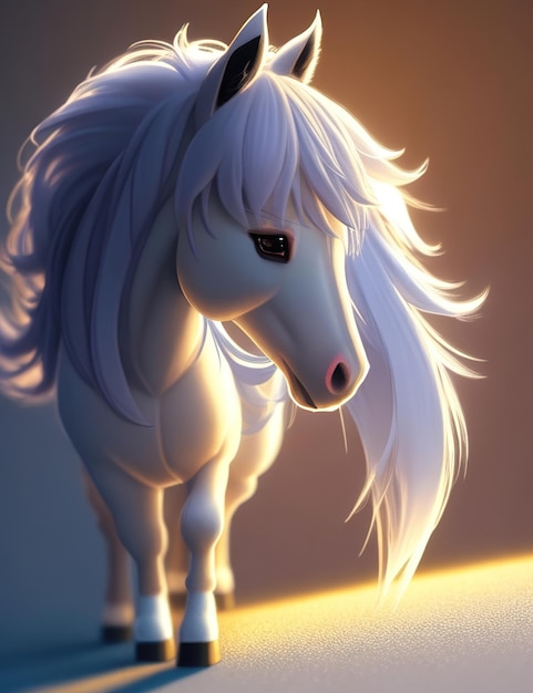 Cute little horse